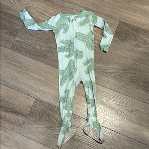 Carter's Green Cactus Print Footie
